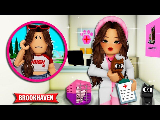 A MENINA que TINHA O SONHO de SER VETERINÁRIA | Historinhas Brookhaven Roblox | Bibi e Lud