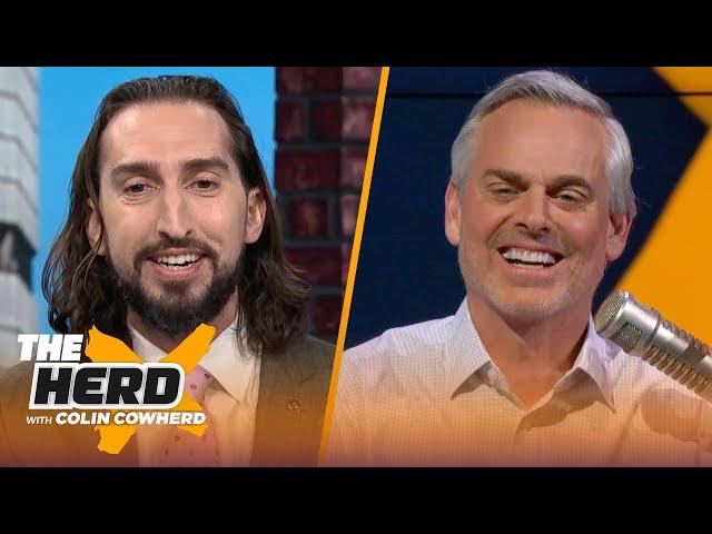 Nick Wright weighs in on Colin’s top 10, Lions’ dominance, and Jets’ GM firing | NFL | THE HERD