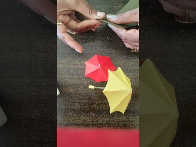 how to make paper making umbrella ️#art #diy #viral #trending #youtube #shorts video#shorts