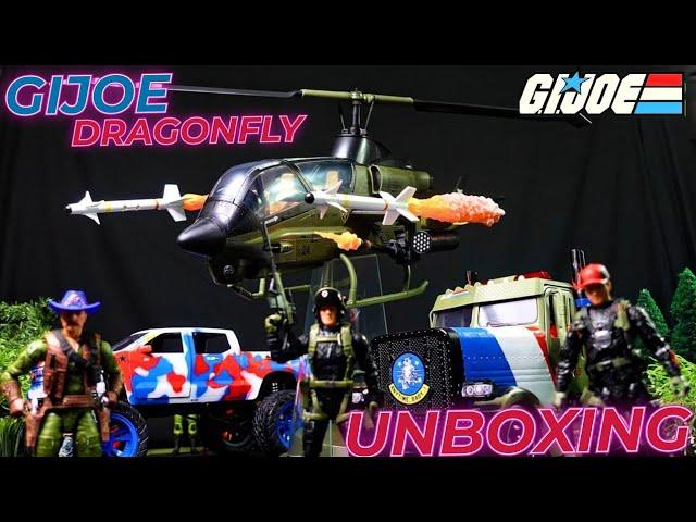 THE FIELD 69: UNBOXING GIJOE DRAGONFLY HASLAB AND FIGURES