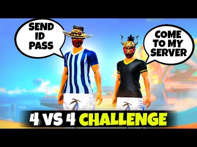 I Changed Server for this Challenge  Pro PC Squad Challenged MR ABU