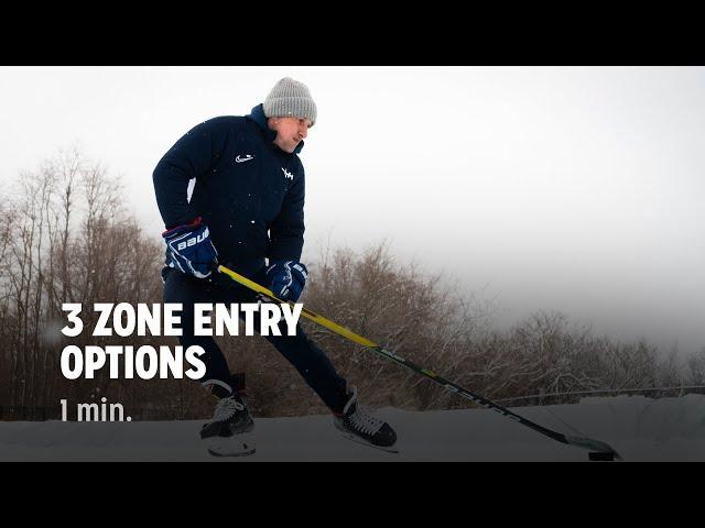 3 ZONE ENTRY OPTIONS