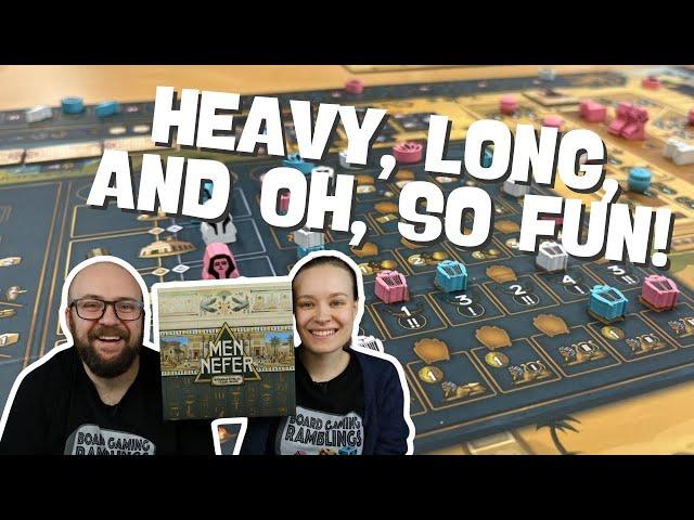 Let's go to Egypt! - Men-Nefer Board Game Review