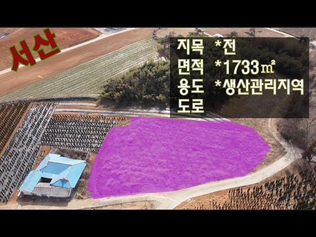 [딸기291]충남 서산시 팔봉면 진장리  전원주택지 .딸기공인중개사 041.662.0880