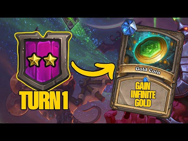 Level 2 on Turn 1 , We're Rich This Game | Dogdog Hearthstone Battlegrounds