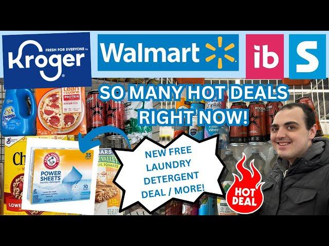 *RUN ~ FREE LAUNDRY DETERGENT AT KROGER* ~ SO MANY HOT DEALS RIGHT NOW ~KROGER / WALMART IBOTTA HAUL