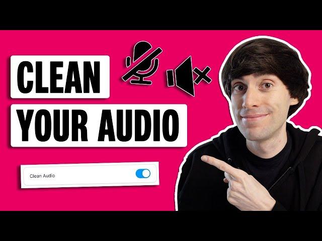 Remove Background Noise from Video - Quick & Easy Tutorial!