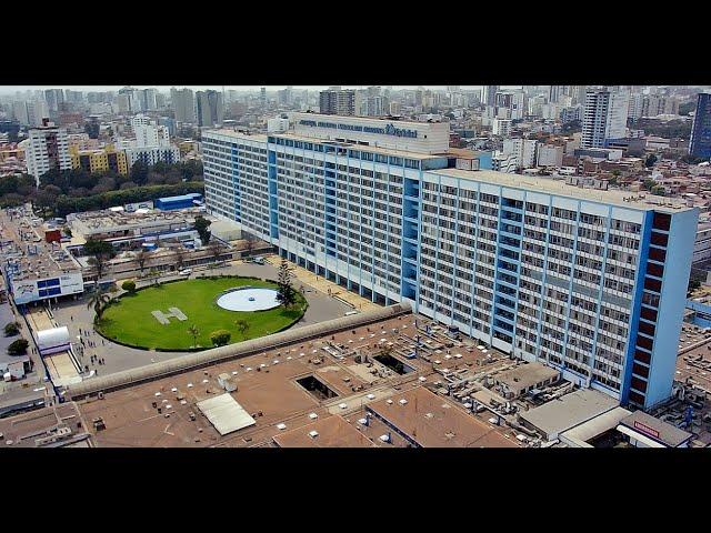 Hospital Rebagliati, Espectacular vista de drone