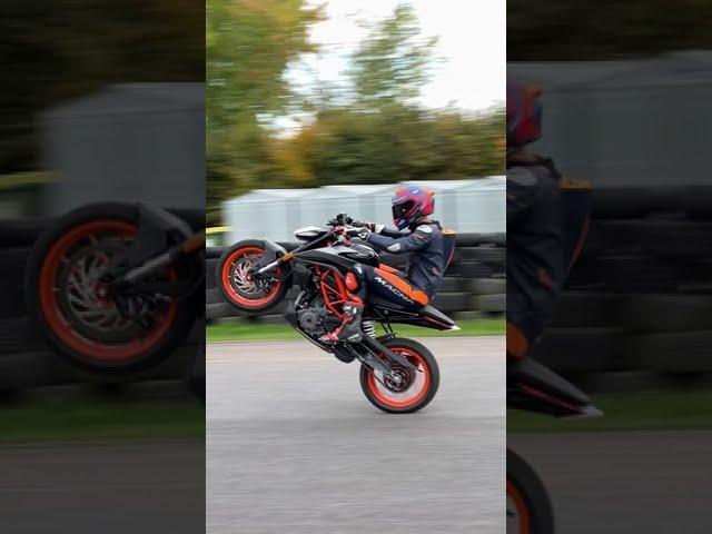 2022 KTM 390 DUKE WHEELIE TIME #shorts