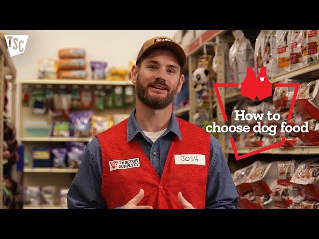 How to Choose the Right Dog Food | Tractor Supply Co.