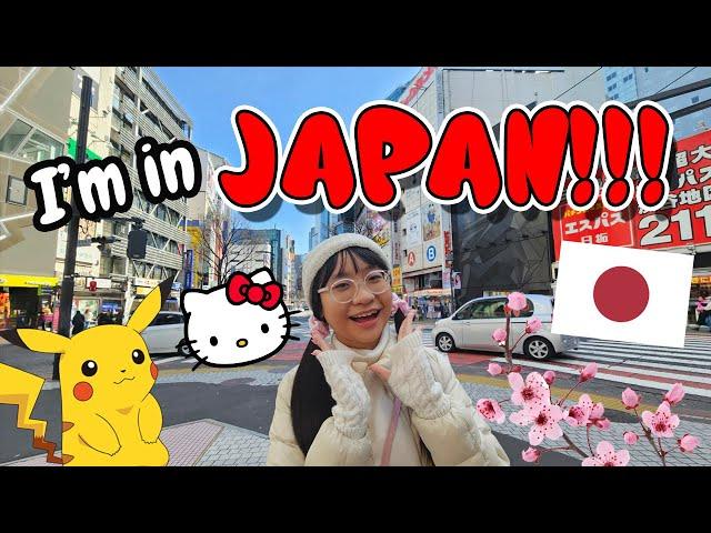 I'm in JAPAN!!!