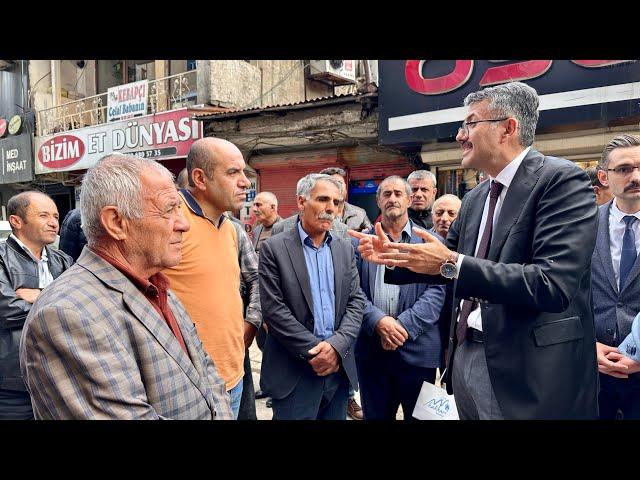 Vali Çelik Yüksekova’nın sorunlarını dinledi