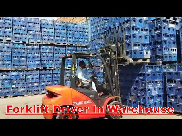 Forklift Driver In Warehouse / Warehouse Forklift Operator / @Forkliftskills EP:27