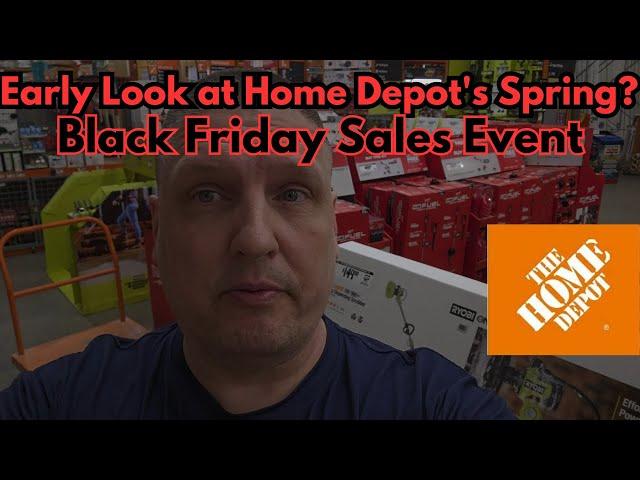 EXCLUSIVE First Look: Home Depot’s Spring Black Friday 2025?  