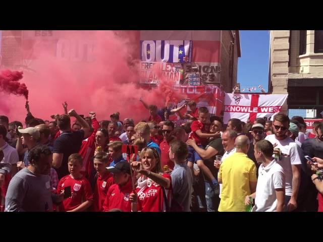 Bristol City FC famous flag day!