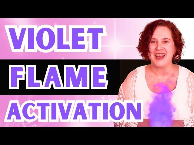 Violet Flame Activation Meditation - Channeled By Saint Germain - Tara Arnold