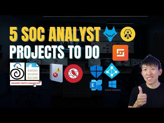 5 SOC Analyst Projects MUST DO