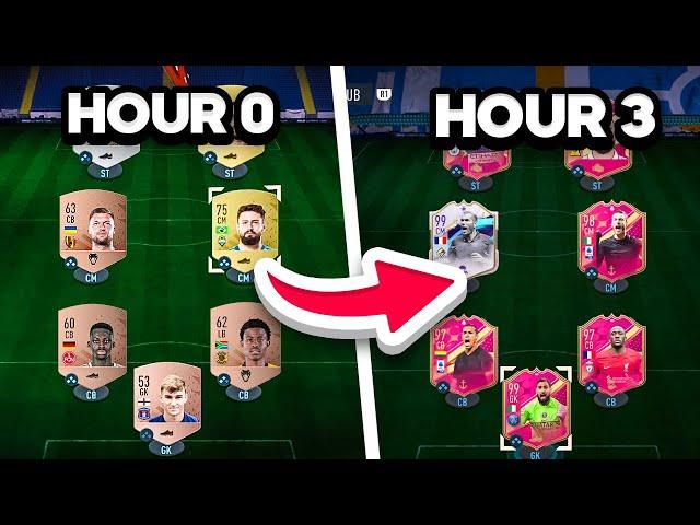 What's the Best Team you can make in 3 Hours of FIFA 23?