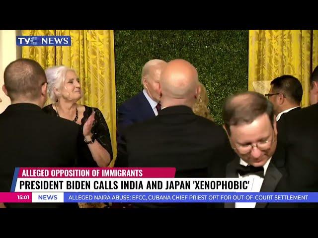 President Biden Calls India and Japan 'Xenophobic'