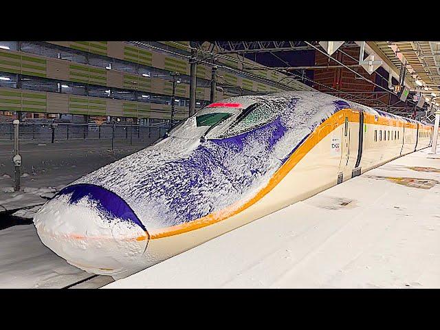 Visiting Japan's Hidden Snow Village by Newest Bullet Train  | Ginzan Onsen