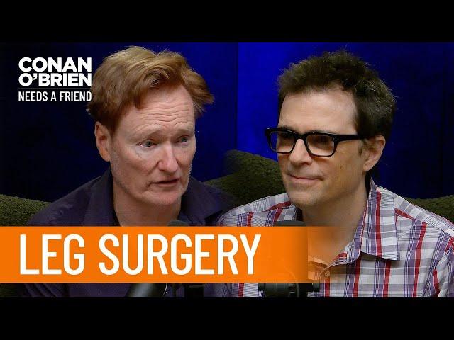 Rivers Cuomo Had A Major Surgery To Correct His Uneven Legs | Conan O’Brien Needs a Friend