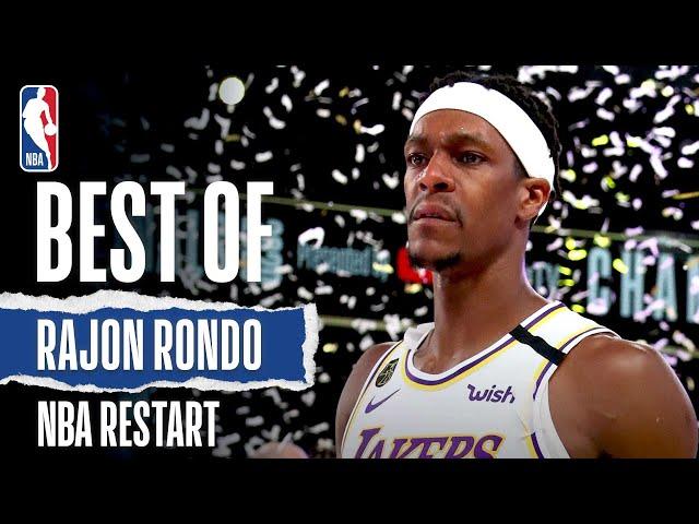 Rajon Rondo's Best Plays From NBA Restart!