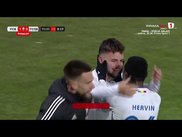 GOOOL! Botoșani - FCSB 1-0. SUPERB! Mitrov dă lovitura la ultima fază! Execuție impecabilă