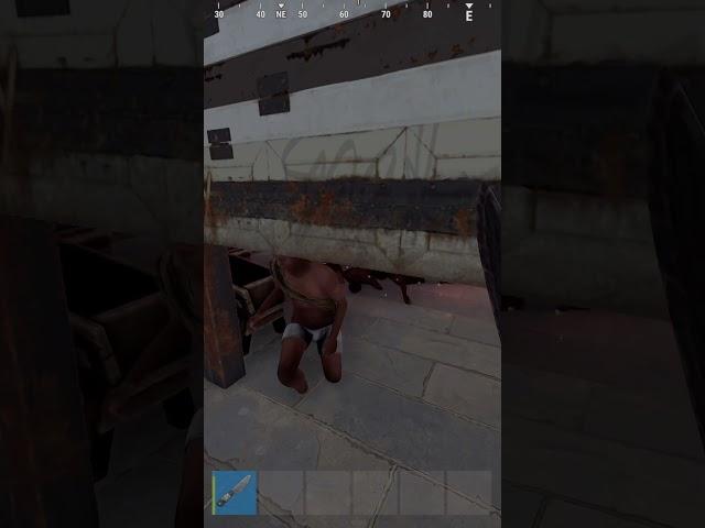 hes never getting out #rustgame #rust