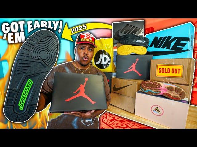 These Don't Drop 'Til 2025! INSANE Early Sneaker Unboxing + SNEAKER SHOPPING! New Fall Pickups