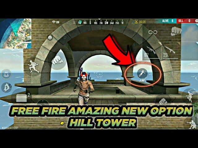 NEW JUMP OPTION ON TOWERS || FREE FIRE NEW UPDATE || GARENA FREE FIRE #VIRALVIDEO 2022