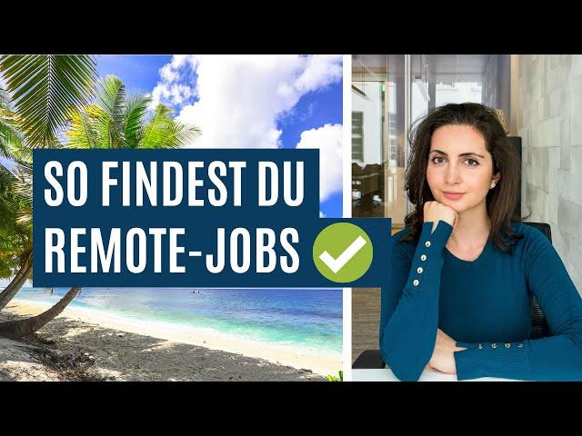 DIGITALE NOMADEN JOBS | Remote Job finden | Jobbörsen für Freelancer und Remote Worker