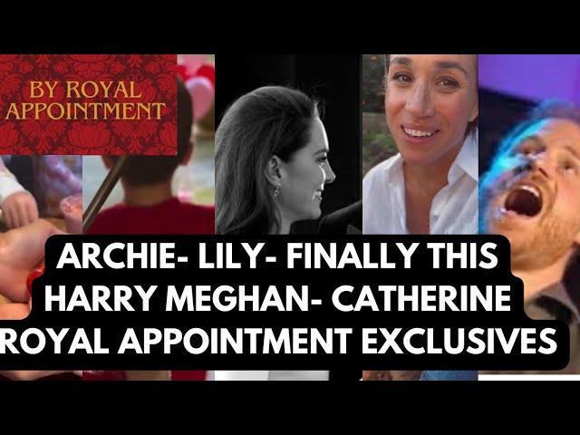 FINALLY REVEALS - MEGHAN HARRY WILLIAM LILY -ARCHIE KATE - #royal #PALACE  #confidential