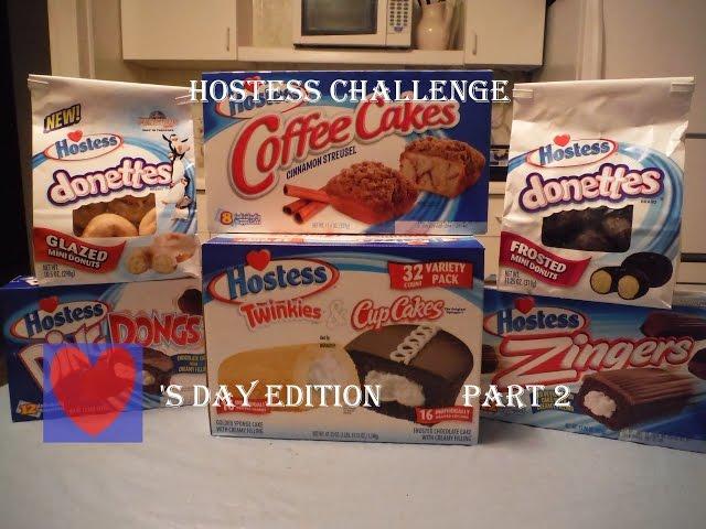 EPIC! Hostess Challenge Part 2 - VALENTINE'S DAY 2015 EDITION (12,000+ calories)