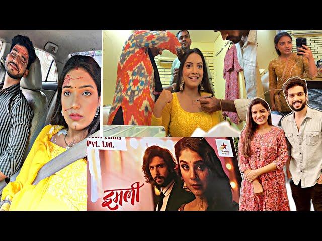 Imlie Serial Set Tour  | Laxmi as Kairi | My Day on Set ️ | Look Test | Laxmi Kushwaha