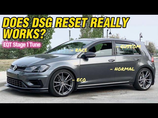 MK7.5 Golf R DSG Reset & Relearn After a TCU Tune | Is it a must??