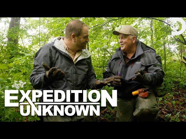 Josh Gates Uncovers Lost Reno Gang Treasure | Expedition Unknown | Discovery