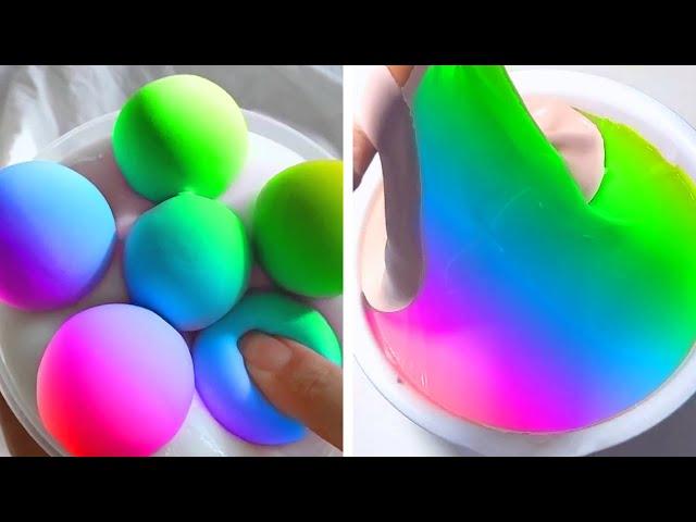 The Most Satisfactory ASMR Slime Videos | Relaxing Sleep Videos # 9