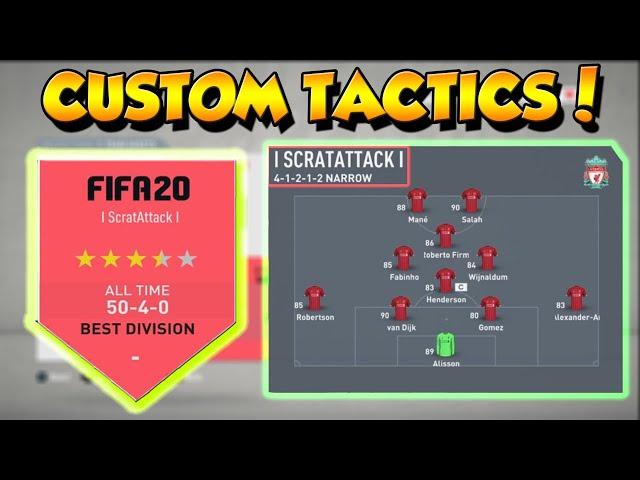 HOW TO GET CUSTOM TACTICS IN PRO CLUBS! - FIFA 20