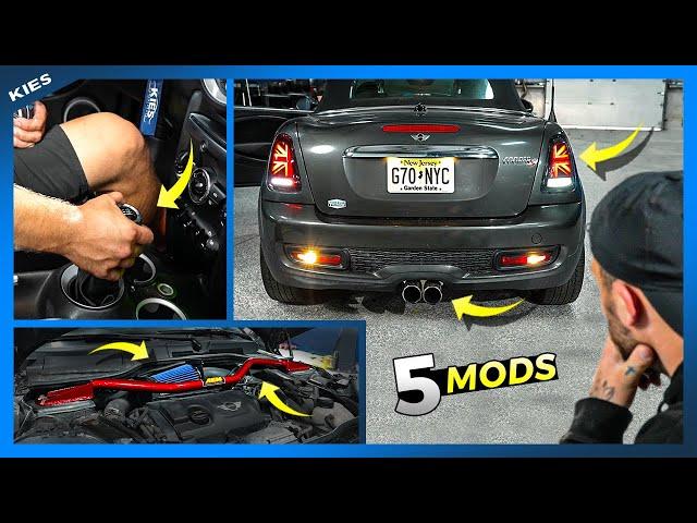 TOP 5 MODS for MINI COOPER S (N18 ENGINE)