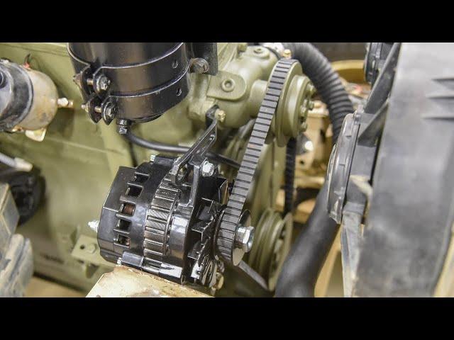 The BEST 12V Alternator Setup for your Willys Jeep