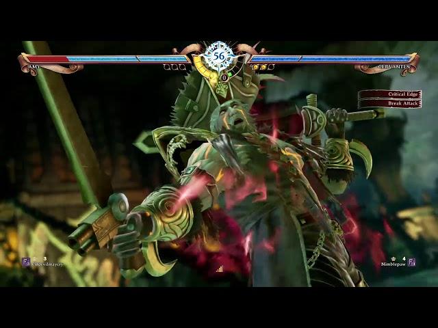 High damage Cervantes punish combo