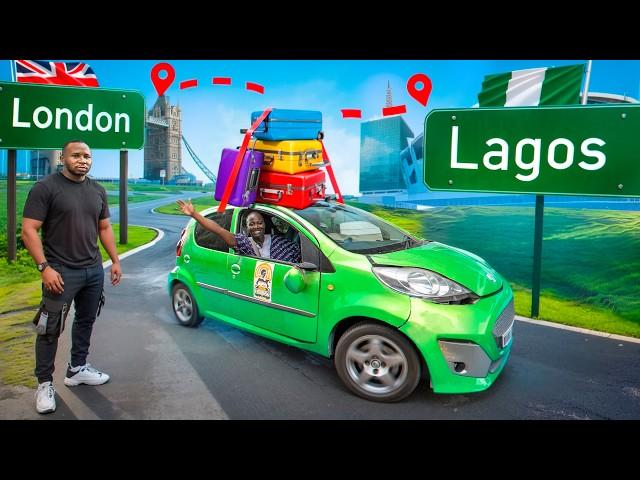 The Nigerian Girl who drove from London to Lagos | FULL TRIP