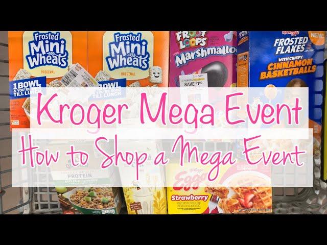 HOW TO SHOP A MEGA EVENT AT KROGER? | EASY COUPONING EXPLAINED | KROGER COUPONING MEGA SAVINGS