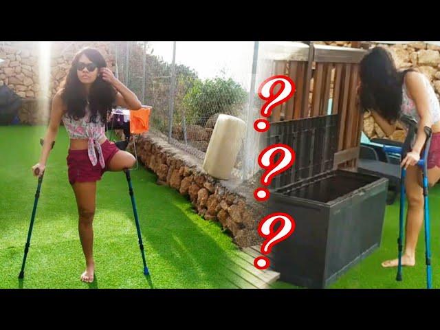 Can I play this thing with one leg? |Amputee Girl's Vlog