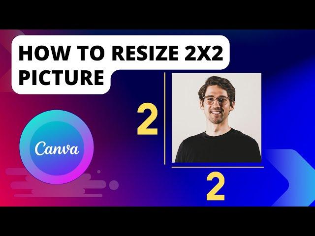 How To Resize 2x2 Picture In Canva | Simple Tutorial