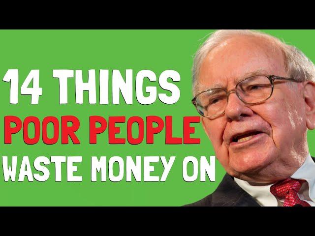 Warren Buffett: "14 Things POOR People Waste Money On!" FRUGAL LIVING, financial independence