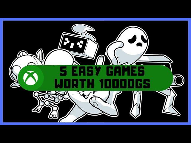 5 Easy Games Worth 10,000GS #Xbox