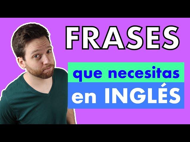 Cómo TRADUCIR del español al INGLÉS | 14 ESTRUCTURAS comunes en inglés | Aprende inglés