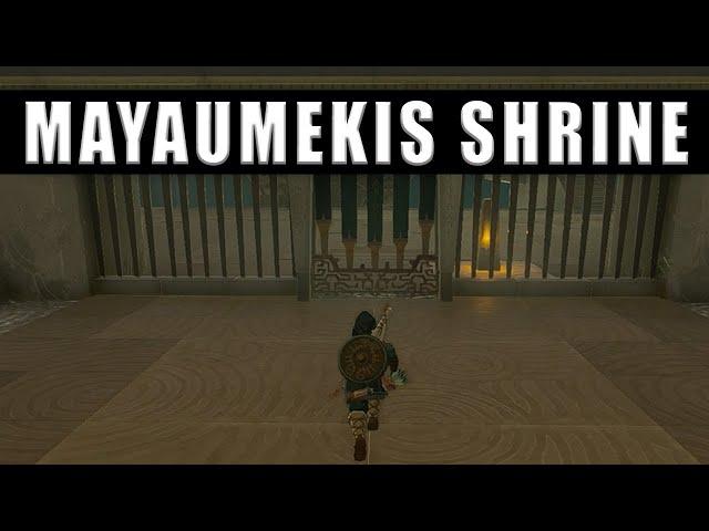 The Legend of Zelda Tears of the Kingdom Mayaumekis Shrine walkthrough guide