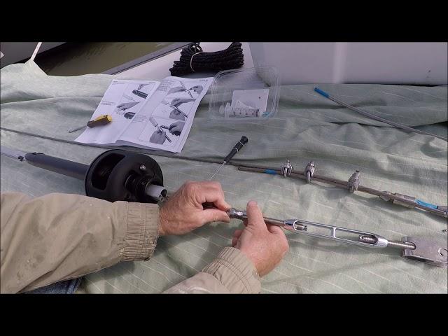 Installing Harken MKIV Unit 0 Roller Furling  - Triton Osprey Refit Part 21